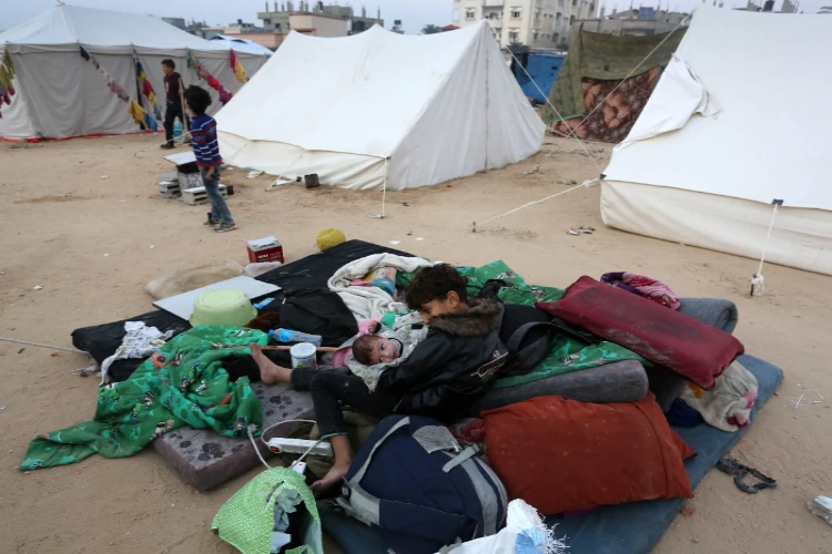Ket. Foto: Laporan UNICEF Menyebutkan Lebih dari 1000 Anak di Gaza Telah Menjalani Amputasi Tanpa Anastesi (Foto/X/@UNRWA)