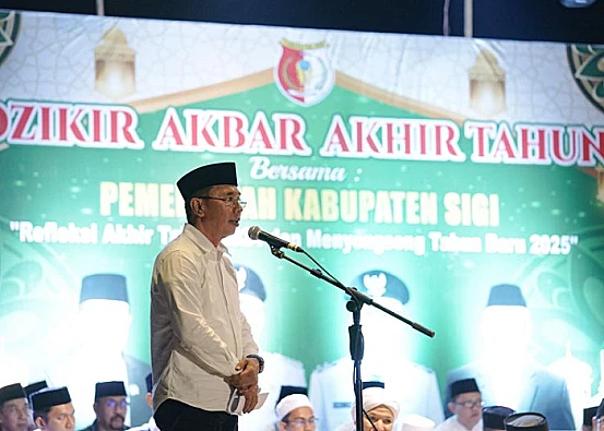 Ket. Foto: Pemerintah Kabupaten Sigi Mengajak Masyarakat untuk Tetap Menjaga Nilai-Nilai Spiritual