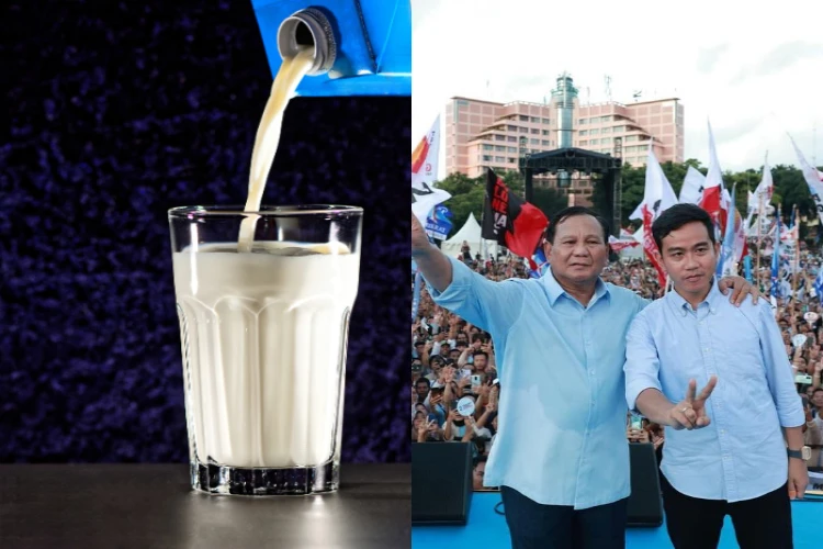Ket. Foto: Repnas Menyebutkan Program Minum Susu Gratis Prabowo dan Gibran Adalah Upaya untuk Mencerdaskan Kehidupan Bangsa