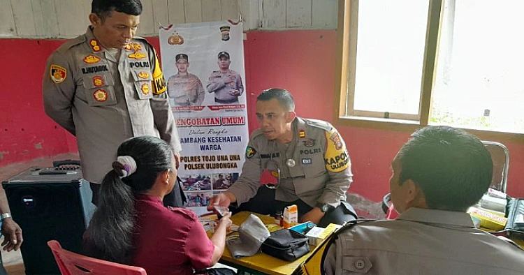 Ket. Foto: Bakti Sosial Presisi Dilakukan oleh Polres Tojo Una-Una, Sulawesi Tengah