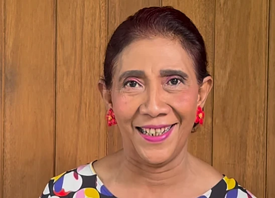 Tangkap layar video yang menampilkan Mantan Menteri Kelautan dan Perikanan Republik Indonesia, Susi Pudjiastuti