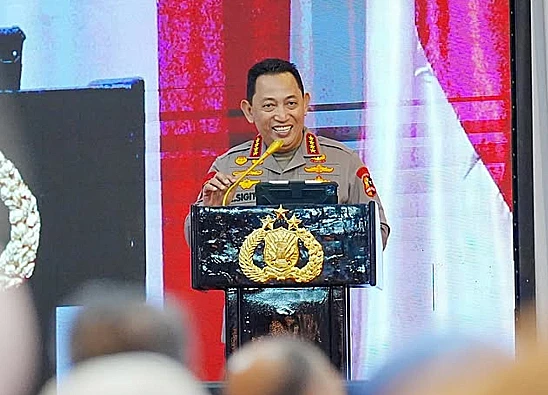 Potret Menteri Kapolri Listyo Sigit Prabowo yang baru-baru ini ingin Kapolres-Kapolda bikin akun medsos