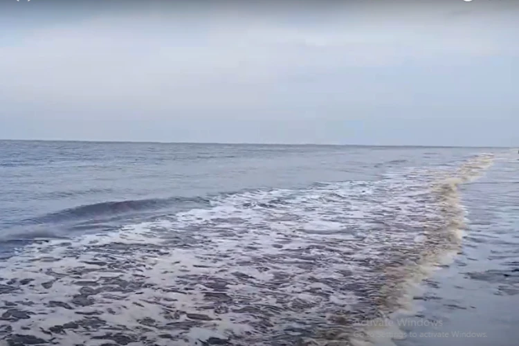 Ket Foto: Pantai Babussalam di Tanjung Jabung Timur