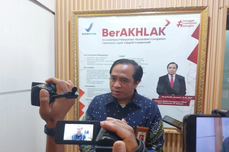 Ket. Foto: Kepulauan Riau Disebutkan Kepala BPOM Batam Mempunyai Potensi Besar untuk Memasarkan Produknya ke Luar Negeri