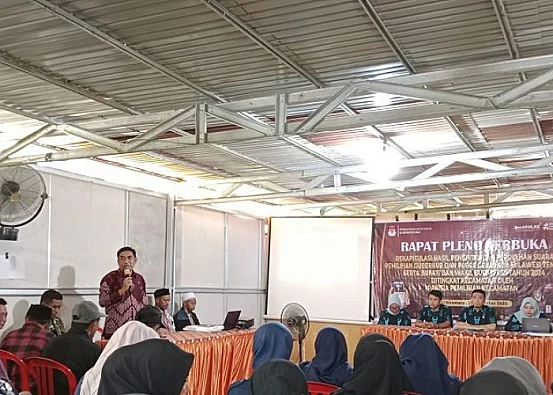 Ket. Foto: KPU Kabupaten Sigi Memastikan Pelaksanaan Rekapitulasi Suara di Tingkat Kecamatan Selesai Tepat pada Waktunya