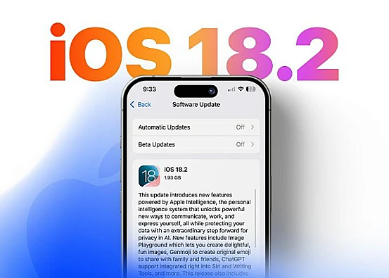 Sistem operasi iOS 18.2