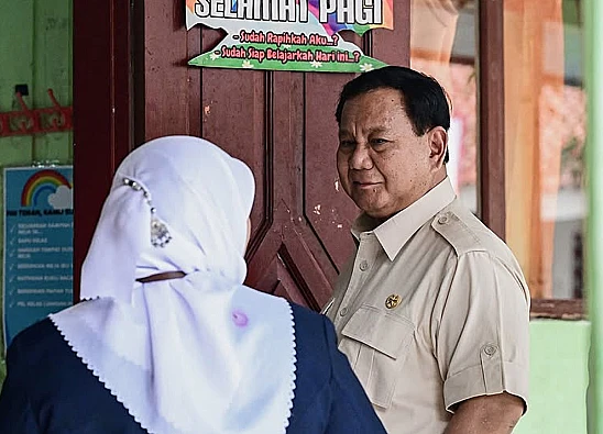 Potret Presiden RI Prabowo Subianto, yang baru-baru ini dipringatkan Islah Bahrawi mengenai kebijakan Menteri terkait penjualan LPG 3 KG