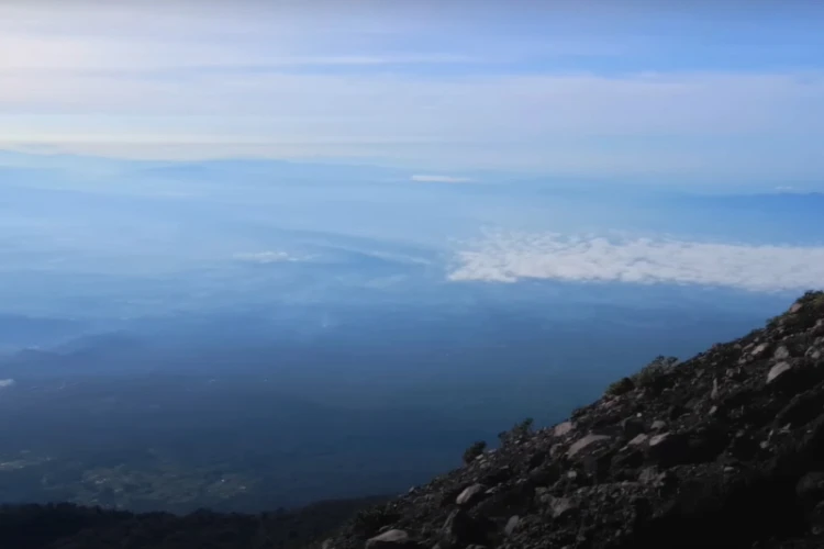 Ket Foto: Gunung Slamet dengan Pemandangan Indah