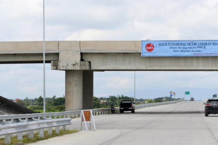 Tol Solo-Jogja direncanakan akan dioperasikan selama periode Lebaran 2024