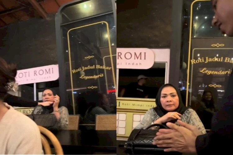Ibu ini terlibat adu mulut dengan pengunjung lain di Roti Romi Kemang hingga viral di media sosial.
