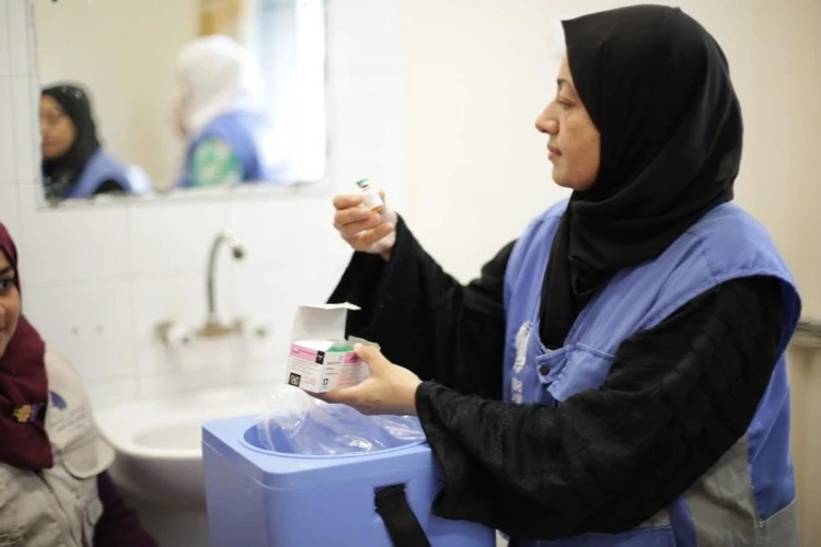 Ket. Foto: Tim Medis RI Telah Bergabung dengan RS Lapangan UEA di Gaza