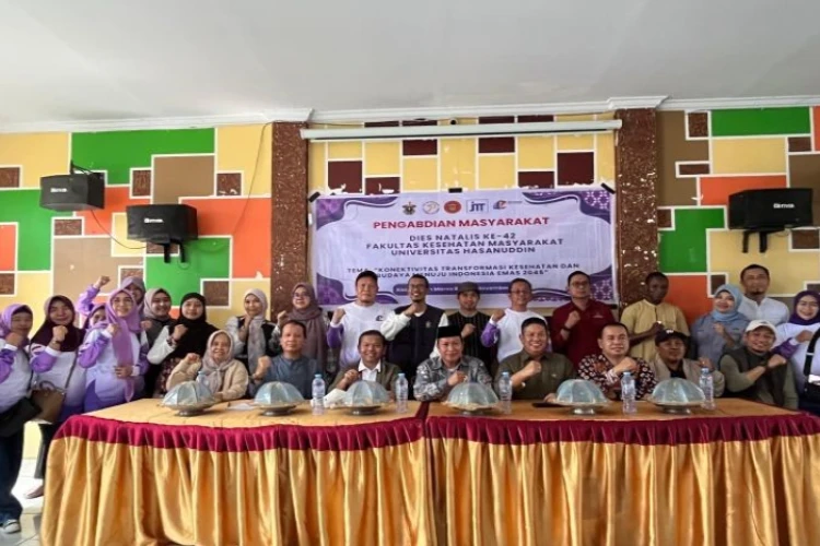Ket. Foto: FKM Unhas Melakukan 26 Kegiatan Pengabdian Masyarakat di Maros