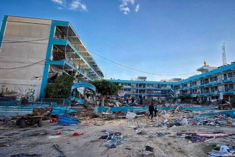 Ket. Foto: Ketua WHO Menyatakan Serangan Israel terhadap Markas Bulan Sabit Merah Palestina Tindakan yang Tidak Masuk Akal (Foto/X/@UN)