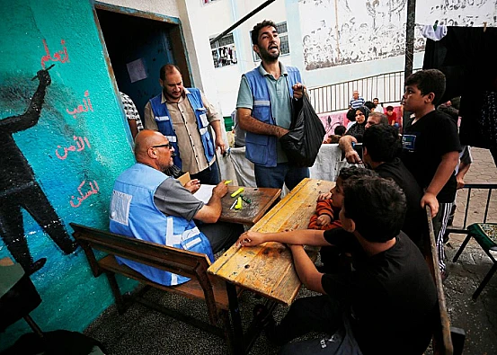 Ket. Foto: Sebanyak 2 Mayat Warga Palestina Ditemukan di Jalur Gaza Bagian Selatan setelah Serangan Penjajah Israel