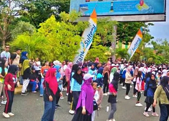 Ket. Foto: Pemerintah Kabupaten Buol Mengajak Masyarakat Memanfaatkan CFD Sebagai Ajang untuk Meningkatkan Kesadaran Pentingnya Olahraga