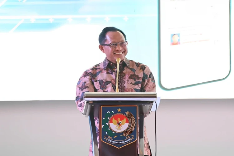 Ket. Foto: Mendagri Meminta Para Anggota Satpol PP dan Satlinmas Menjaga Integritas dalam Bekerja