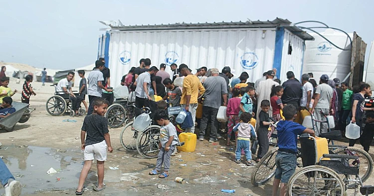 Ket. Foto: 2 Warga Palestina Tewas oleh Pasukan Penjajah Israel di Pusat Rafah