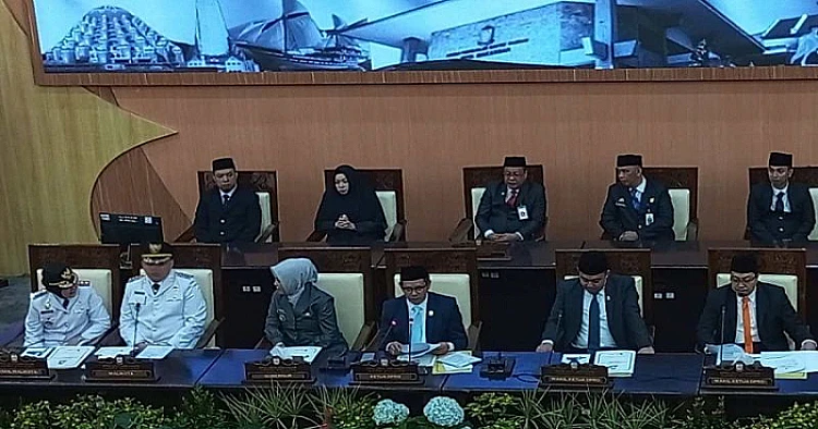 Ket. Foto: Sertijab Wali Kota Makassar Digelar oleh DPRD Makassar