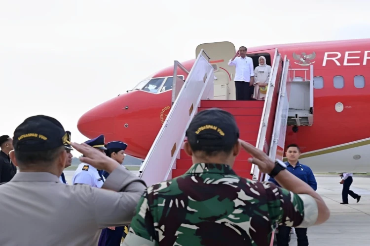 Ket. Foto: Presiden Jokowi Melakukan Kunjungan Kerja ke Sulawesi Selatan