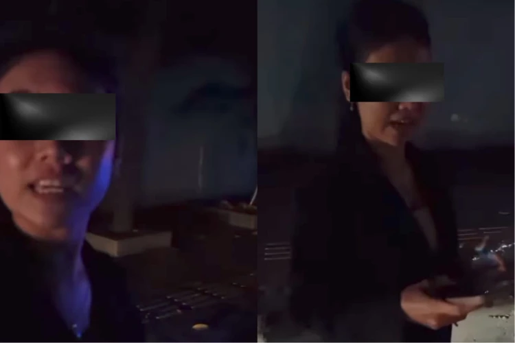 Wanita di Bandung marah karena ditegur polisi soal helm, rekaman video bikin heboh di media sosial.