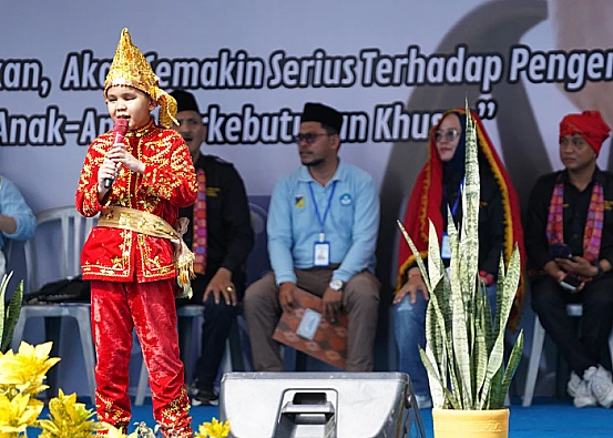 Ket. Foto: Pemerintah Provinsi Sulawesi Tengah Menyatakan Lingkungan Pendidikan Inklusi Bentuk Layanan Pendidikan Terbuka dan Ramah kepada Penyandang Disabilitas