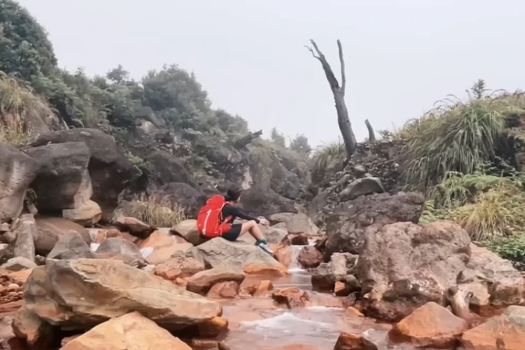 Ket Foto: Gunung Papandayan yang Merupakan Wisata Alam Memikat di Jawa Barat