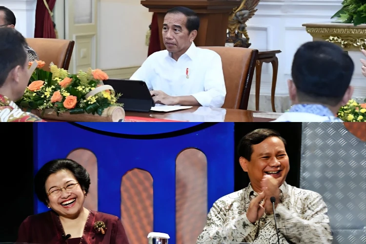 Ket. Foto: Gerindra Menyampaikan Presiden Jokowi Adalah Pihak yang Mendorong Terselenggaranya Pertemuan Prabowo dengan Megawati