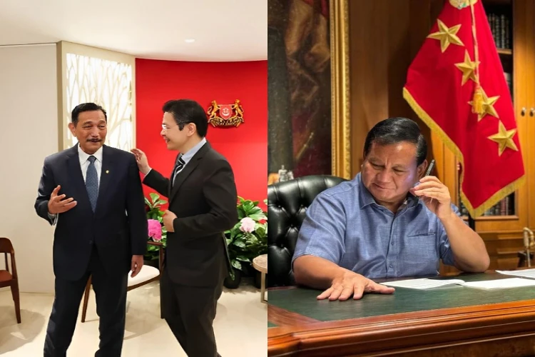 Ket. Foto: Juru Bicara Luhut Binsar Pandjaitan Menyatakan Menko Marves Hanya Sekedar Memberikan Saran kepada Prabowo Subianto