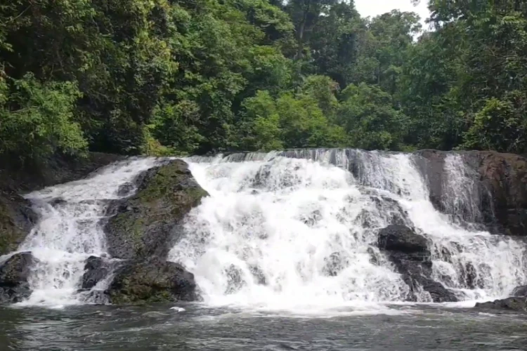 Ket Foto: Air Terjun Pungkie yang Terletak di Aceh Barat