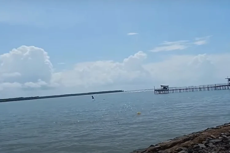 Ket Foto: Pantai Pondok Bali di Subang dengan Keindahan yang Memukau