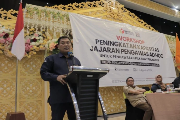 Ket. Foto: Pelatihan Peningkatan Kapasitas Pengawasan Pilkada 2024 Dilaksanakan oleh Bawaslu Kabupaten Wajo