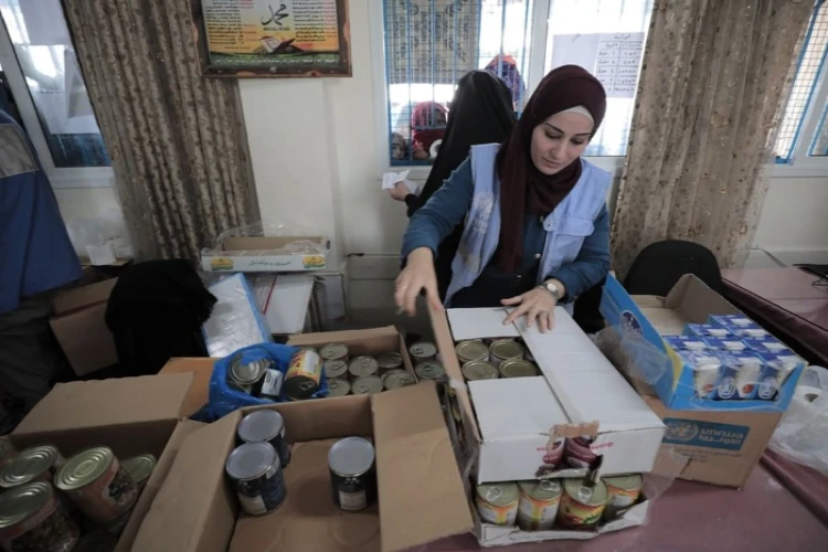 Ket. Foto: Kementerian Pembangunan Sosial Menyatakan Jika Bantuan yang Masuk ke Jalur Gaza Tidak Lebih dari 30% Kebutuhan Penduduk