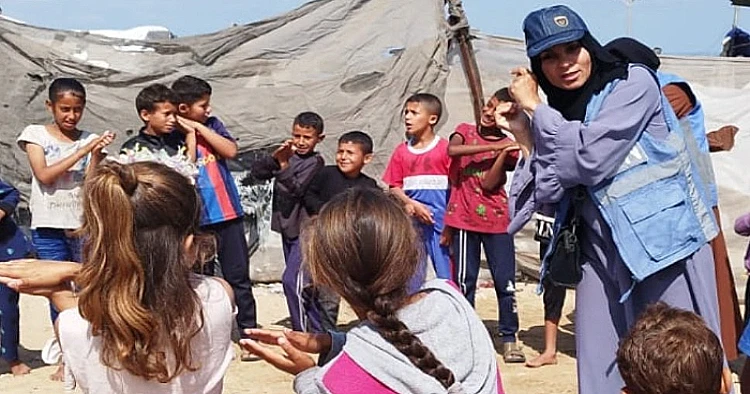 Ket. Foto: Penjajah Israel Kembali Mendirikan Pos Kolonial dan Kini Terletak di Desa al-Taybeh