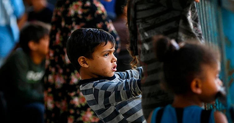 Ket. Foto: Disebutkan UNICEF, Runtuhnya Sistem Perawatan Kesehatan Menjadi Ancaman yang Serius untuk Anak-Anak di Jalur Gaza