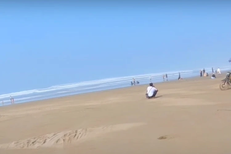 Ket Foto: Pantai Bagedur di Lebak Banten