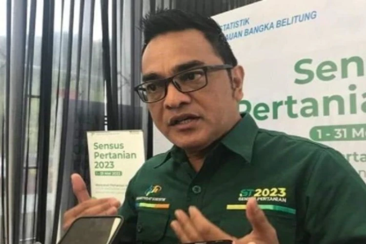 Ket. Foto: Angka Penduduk Miskin di Kepulauan Babel pada Bulan Maret 2024 Dinyatakan BPS Provinsi Babel Terendah ke 4 Nasional