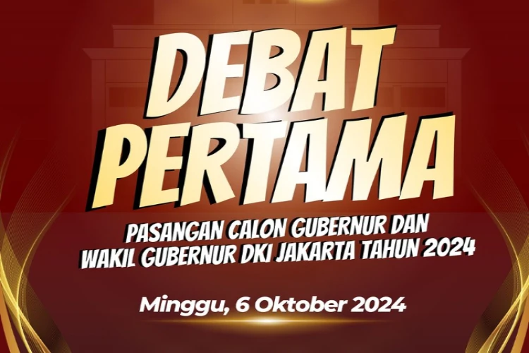 Ket. Foto: Debat Pertama Pilgub Jakarta 2024 Diadakan Hari Minggu Ini