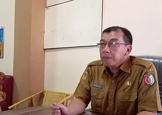 Ket. Foto: Disperindag Sigi Menyampaikan PAD dari Retribusi Pedagang Pasar dan Parkir pada 2024 Mencapai 644 Juta Rupiah