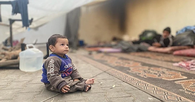 Ket. Foto: Pasukan Pendudukan Penjajah Israel Menutup Jalan Pertanian di Daerah Umm Rukba