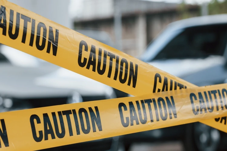 Mobil Toyota Yaris menabrak petugas kebersihan di Jalan Tol  Cijago Depok hingga meninggal dunia.