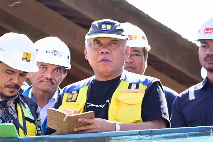 Ket. Foto: Menteri PUPR Menyatakan Progres Pengerjaan Rumah Dinas Menteri di IKN Telah Mencapai 87 Persen
