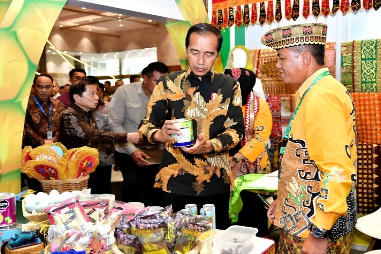 Ket. Foto: Presiden Jokowi Meresmikan Indonesia Digital Test House Hari Ini
