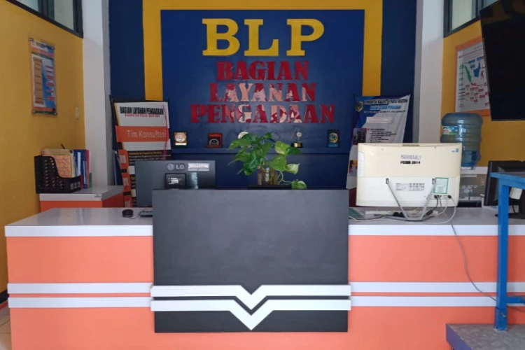 Bagian BLP Parigi Moutong, tempat pelayanan pengadaan.