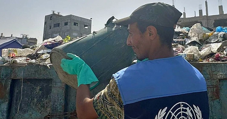 Ket. Foto: Pasukan Penjajah Israel Menyerbu Sumur Air di Sebelah Timur Laut Ramallah