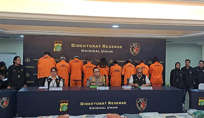 Ditreskrimum Polda Metro Jaya ungkap sindikat perdagangan orang dengan modus pernikahan pesanan. 9 tersangka berhasil diamankan.