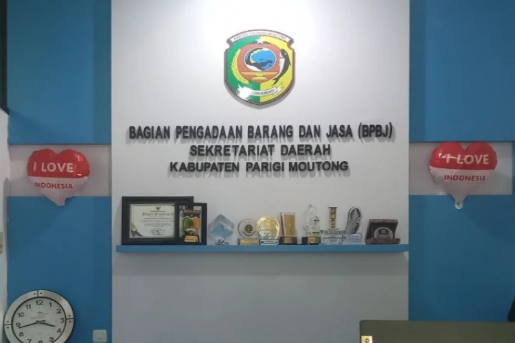 Kantor Bagian Pengadaan Barang dan Jasa (BPBJ) Kabupaten Parigi moutong
