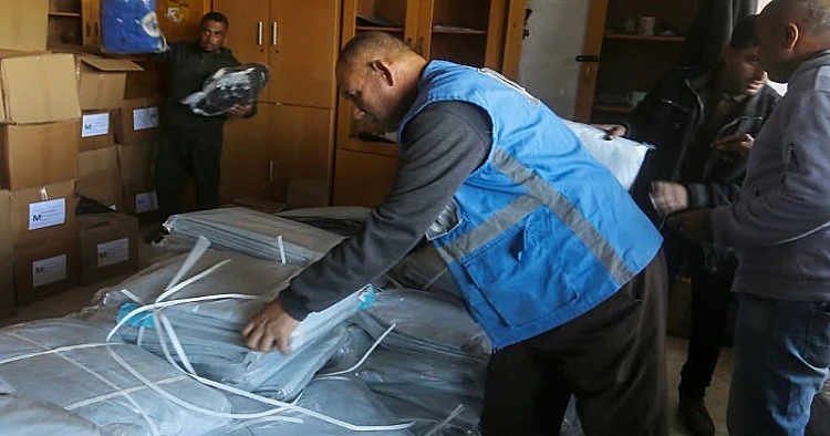 Ket. Foto: 3 Warga Palestina Tewas dalam Pengeboman Penjajah Israel terhadap Sebuah Tenda di Dekat Kamp Pengungsi Nuseirat