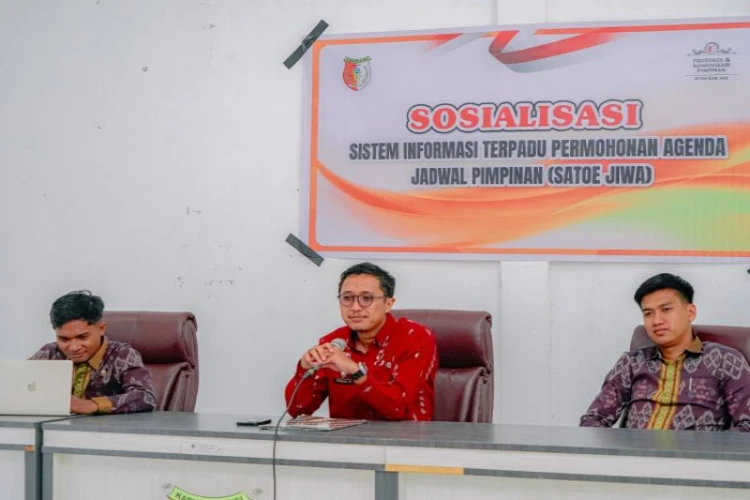 Ket. Foto: Pemkab Sigi Meluncurkan Aplikasi Satoe Jiwa