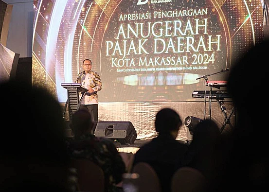 Ket. Foto: Bapenda Makassar Mencatat Penerimaan Pajak Daerah Makassar Mencapau 1,3 Triliun Rupiah