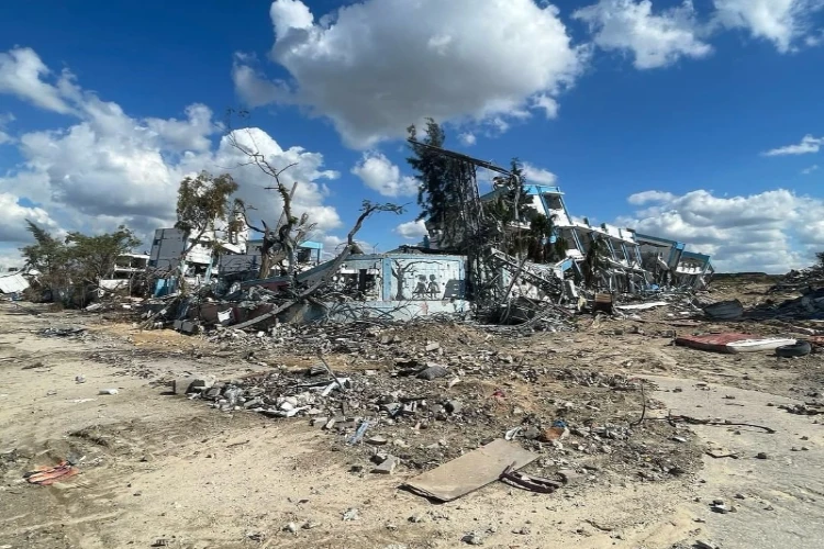Ket. Foto: Beberapa Pengungsi Palestina Dikabarkan Kini Terpaksa Tinggal di Kandang Ayam
